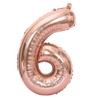 Hot Selling 40 Inch Aluminum Film Balloons Gold Silver Number Balloon for Wedding Party Birthday Decoration