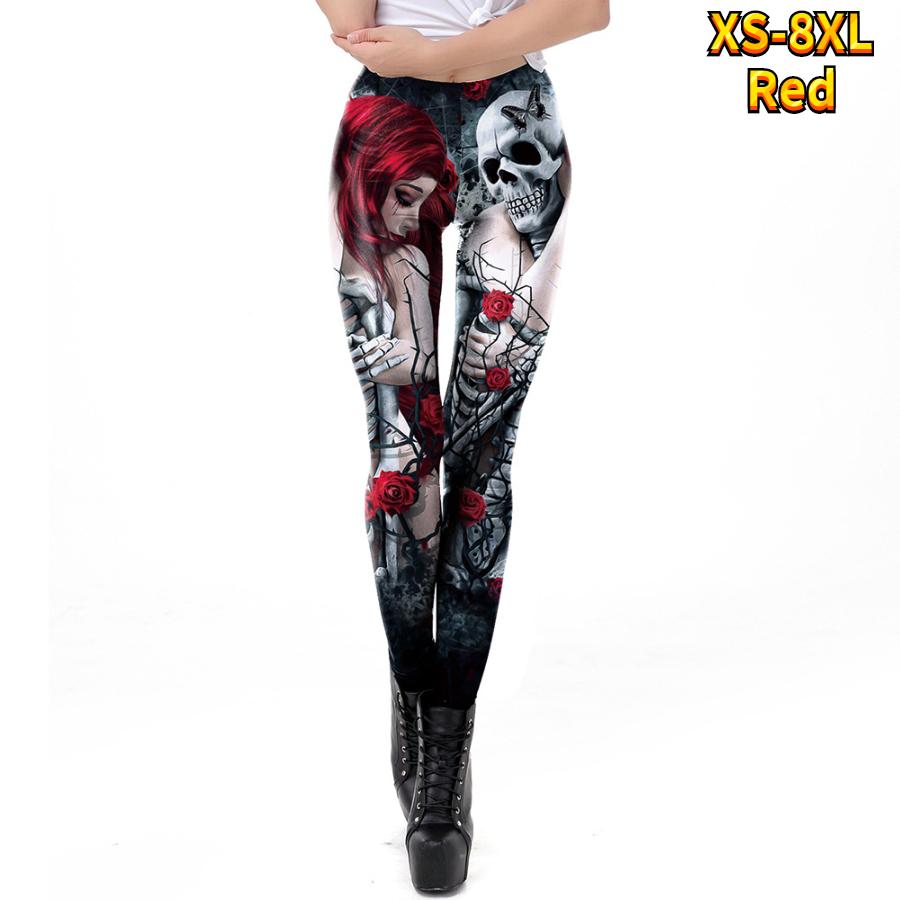 Womens Bats Prints Stretch Yoga Leggings Fitness Running Gym Sports Active Pants