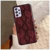Snake Skin Case For Samsung Galaxy A14 A34 A54 A12 A22 A32 A42 A52 A13 A23 A33 A53 A50 A51 A71 Cover