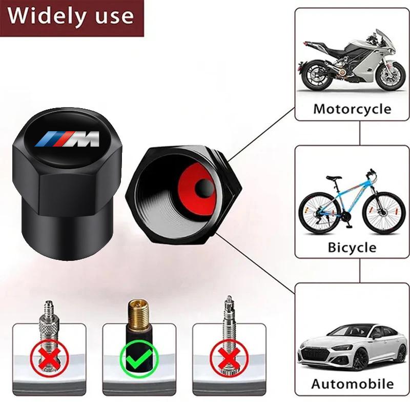Car Tire Wheel Valve Caps Cover Suede Car Key Chain Ring Keychain For BMW M E46 E90 E60 F30 F10 E39 E36 F20 G30 G20 E87 E92 E91