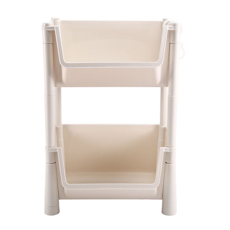 BAAU Bookshelf Shelf Children s Storage Rack Multi-Layer Household Shelf (as the picture,NONE)