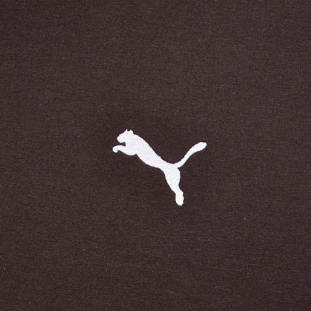 Puma Lace Panel Short Sleeve T7 Sports T-Shirt Women tops 638462-13