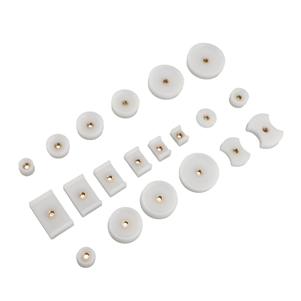 20pcs Watch Case Press Die Kit Watch Case Back Nylon Fitting Dies Set Professional Watch Repair Tool for Watchmakers