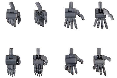 Kotobukiya M.S.G Modeling Support Goods Hand Unit Sharp Hand 2, Approx. 25mm In Length, Non-Scale Plastic Model