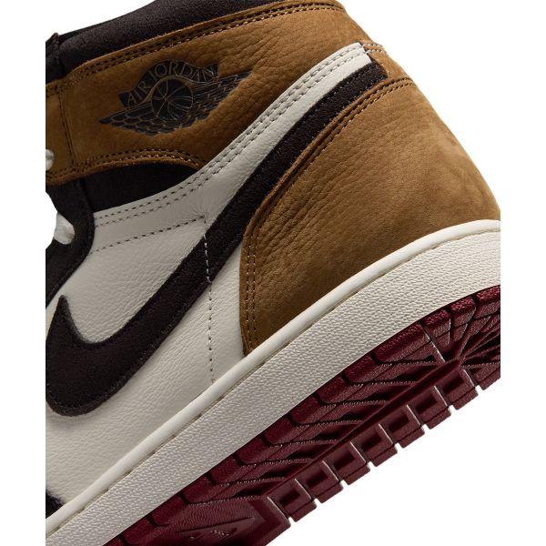 Air Jordan 1 High OG Love The Game Unisex Trampki White Shadow-Brown Soft-Pearl DZ5485-201