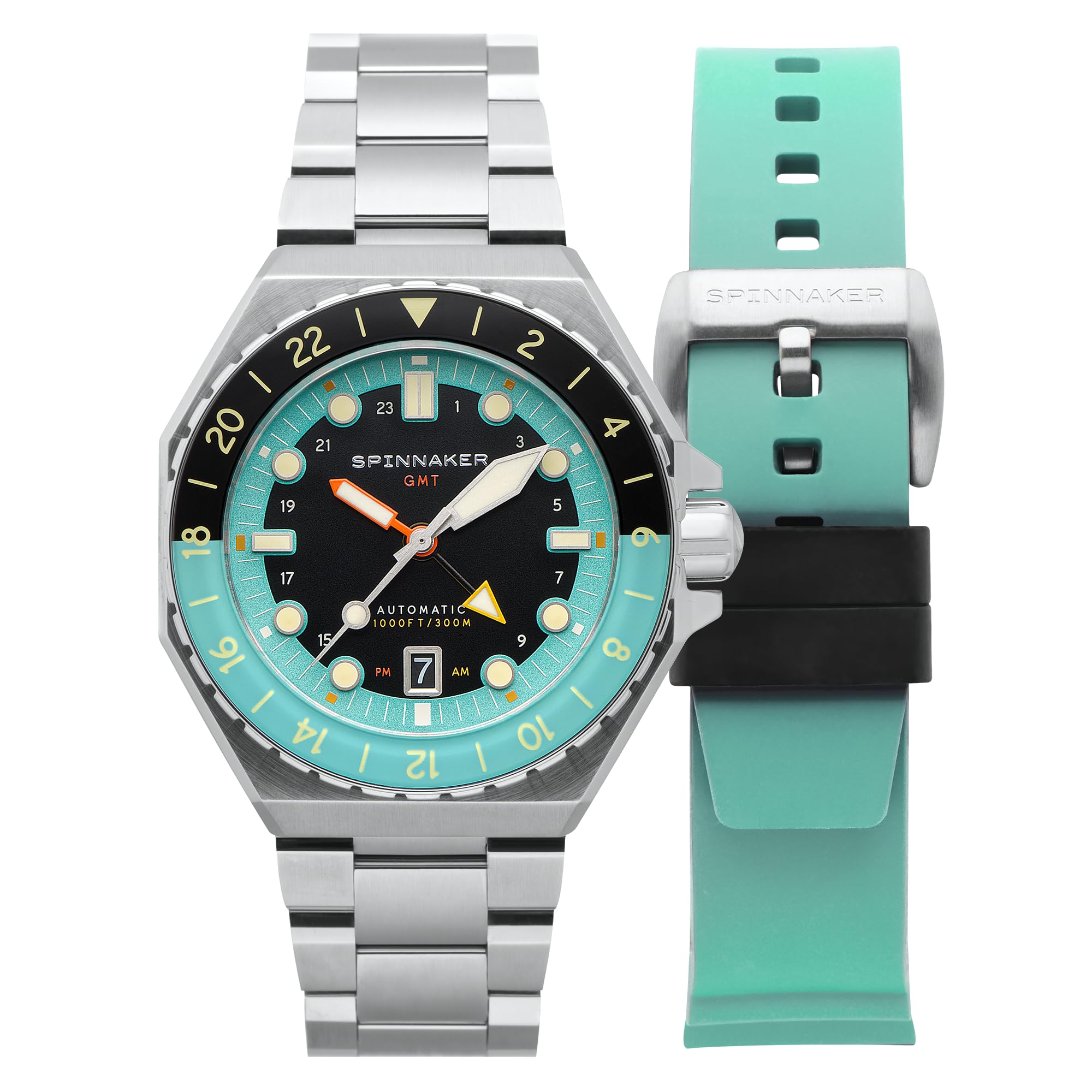 

Dumas Automatic 30 ATM Water Sapphire Black [SPINNAKER] Watch, Resistant, Crystal, Dial, SP-5119-33, Men s [Authentic] чорний