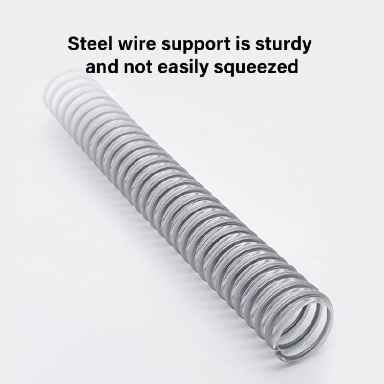 2 Stück Unterer Schlauch Vakuumschlauch Heimreinigung Vakuumteil ABS Textur Geeignet für Staubsauger Einfache Installation