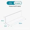 Supermarket Shelf Divider L-Shaped Magnetic Anti-Fall Separator