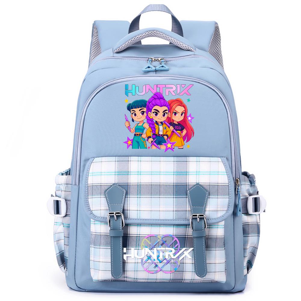 Anime K-Pop Printed Large Capacity Backpack for Teenger Student Girl Boy Schoolbag Bookbag Women Large Capacity Waterproof Travel Bag Kid Gift