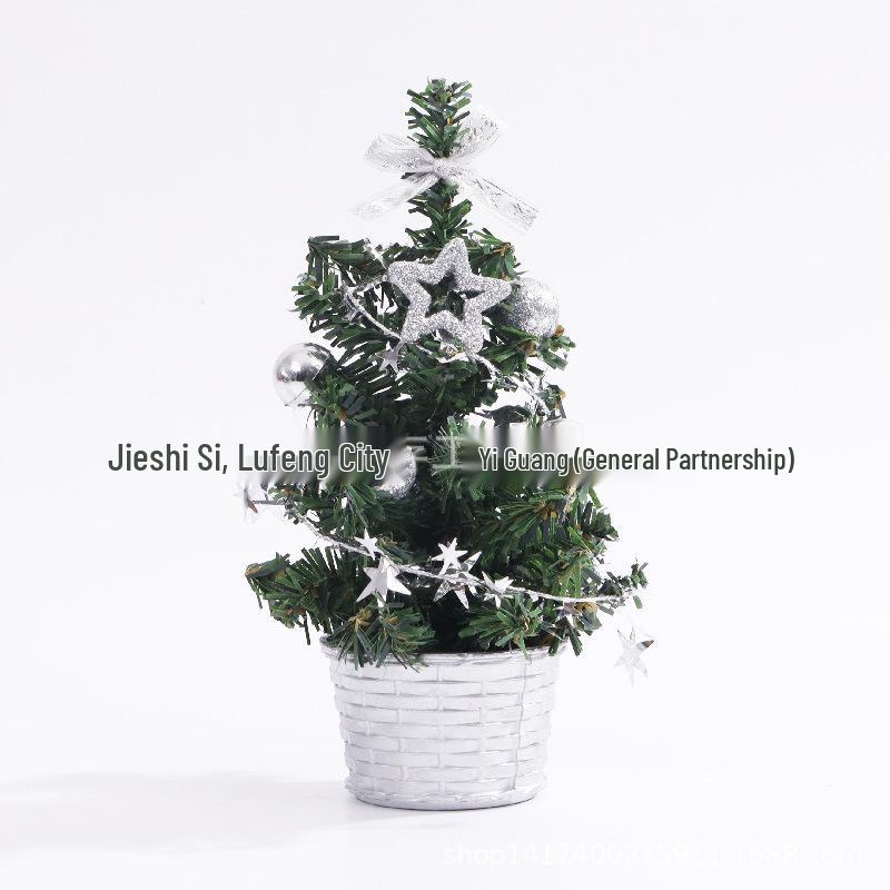 

Mini 20CM Tabletop Christmas Tree Ornaments - Family Holiday Decor & Gifts