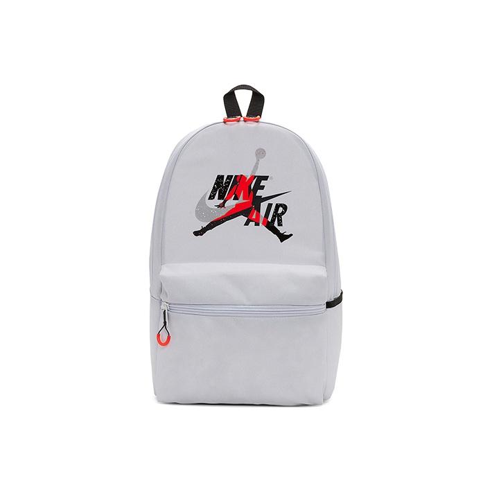 Jordan Air Logo Splash Zip Basketball Backpack Unisex Backpack White CV3713-011 White