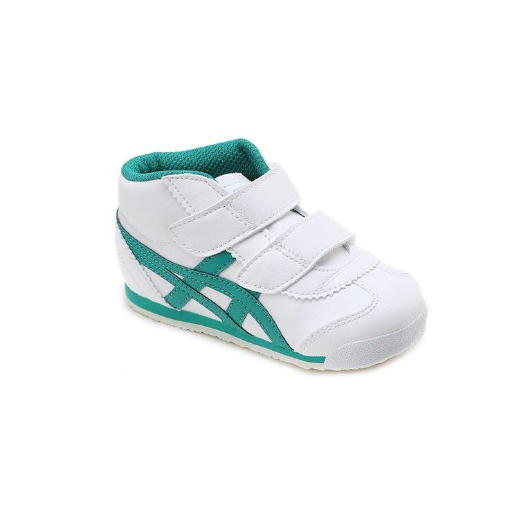 Onitsuka Tiger Mexico Mid Runner Versatile Slip Resistant Abrasion Resistant Mid top Toddler Shoes Infant And Toddler 1184A001-103