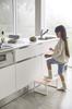 Yamazaki Step W40 x D28 x Tower Step Suitable for Children and Model 5158 Stool, White, Approx. H20cm, Stool, Adults,