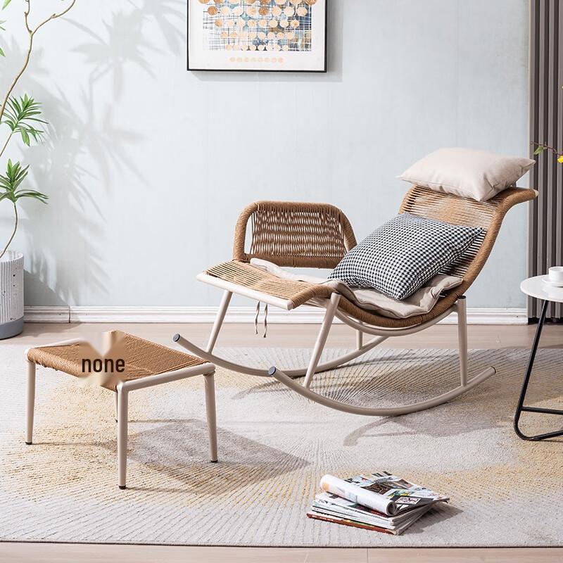 Adult Rattan Rocking Chair