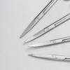 14cm Stainless Steel Curved & Straight Thickened Scissors for Lab, Beauty, Suture, and Gauze