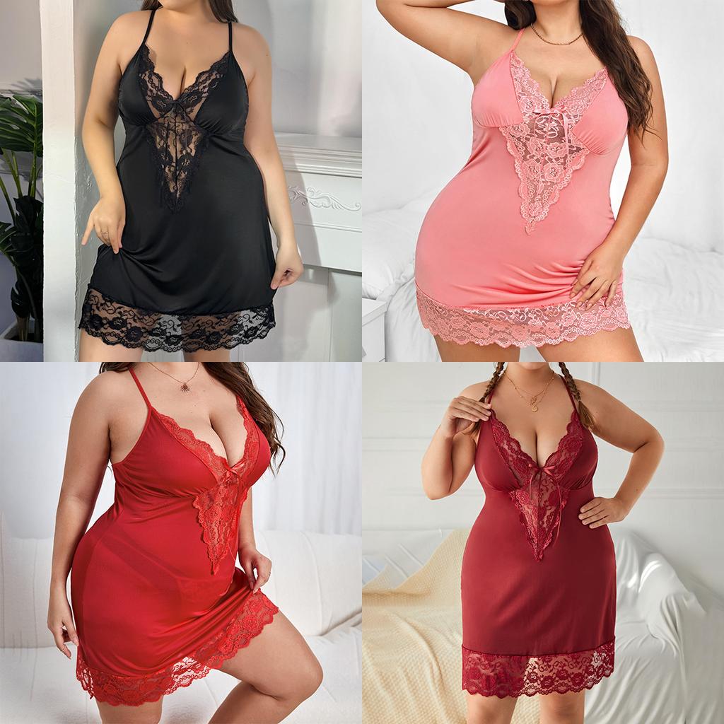 Rochie de noapte cami JYL cu imprimeu floral mic și crăpătură, costum elegant de lenjerie intimă pentru uz casnic casual și relaxare