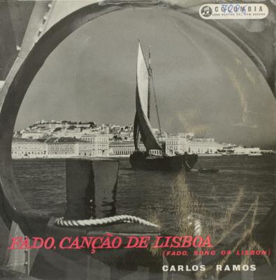 10inch Record CARLOS RAMOS  Fado Cancao De Lisboa  33CS20 Columbia 1956 UK CountryFolk Used