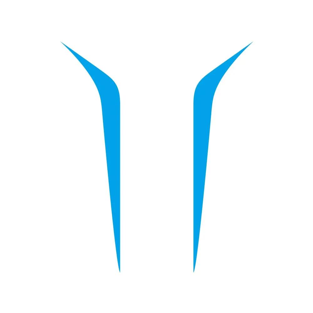 

Наклейки на автомобиль 2 шт. 100 см x 26 см крышка капота авто виниловая пленка длинные полосатые наклейки DIY наклейки для спортивного стайлинга автомобиля аксессуары для тюнинга автомобиля синий