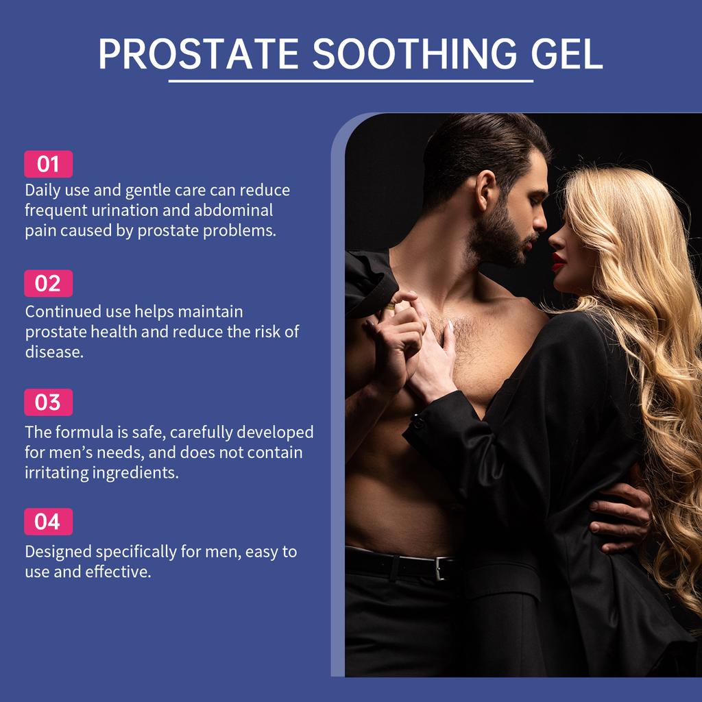 Men's Prostate Gel Private Massage Stimulation Gel Enhances Endurance Care Gel To Improve Dysfunction Caused By Prostate Problems