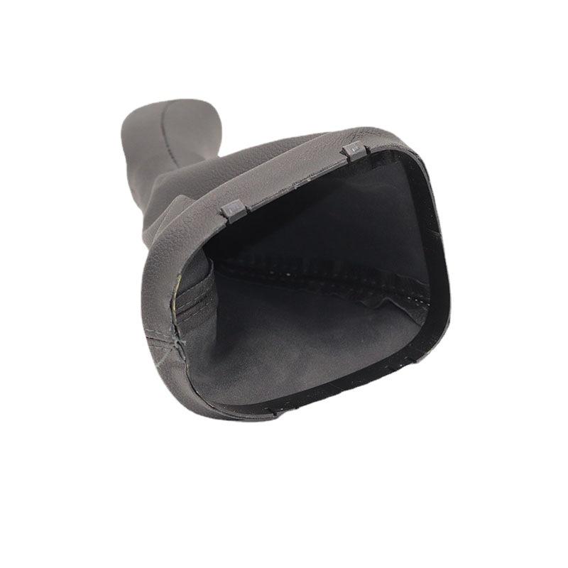 Durable Black Leather Shift Knob Cover for Mercedes Manual Transmission