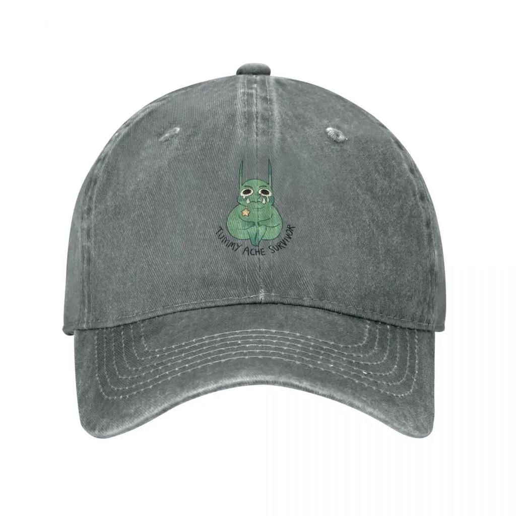 Tummy Ache Survivor Goblin Baseball Cap Unisexs big size hat birthday New In The Hat Hat Beach Ladies Unisexs