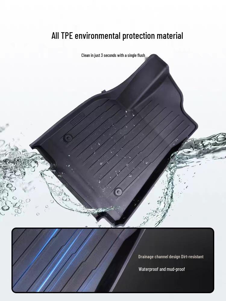 Custom TPE Floor Mats for Tesla Model Y