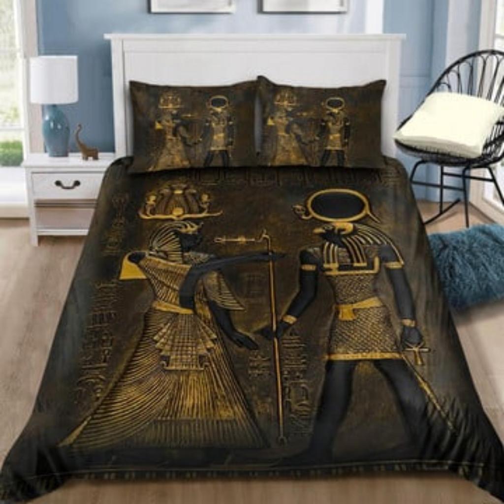 Duvet Cover Set Tmarc Tee Ancient Egypt Pharaoh Bedding Sets Bedroom Decor