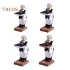 Old Butler Watch Stand Jewelry Shop Watch Display Holder Elderly Man Simulation Model Smooth Surface Watch Organizer Home Office Desktop Ornament