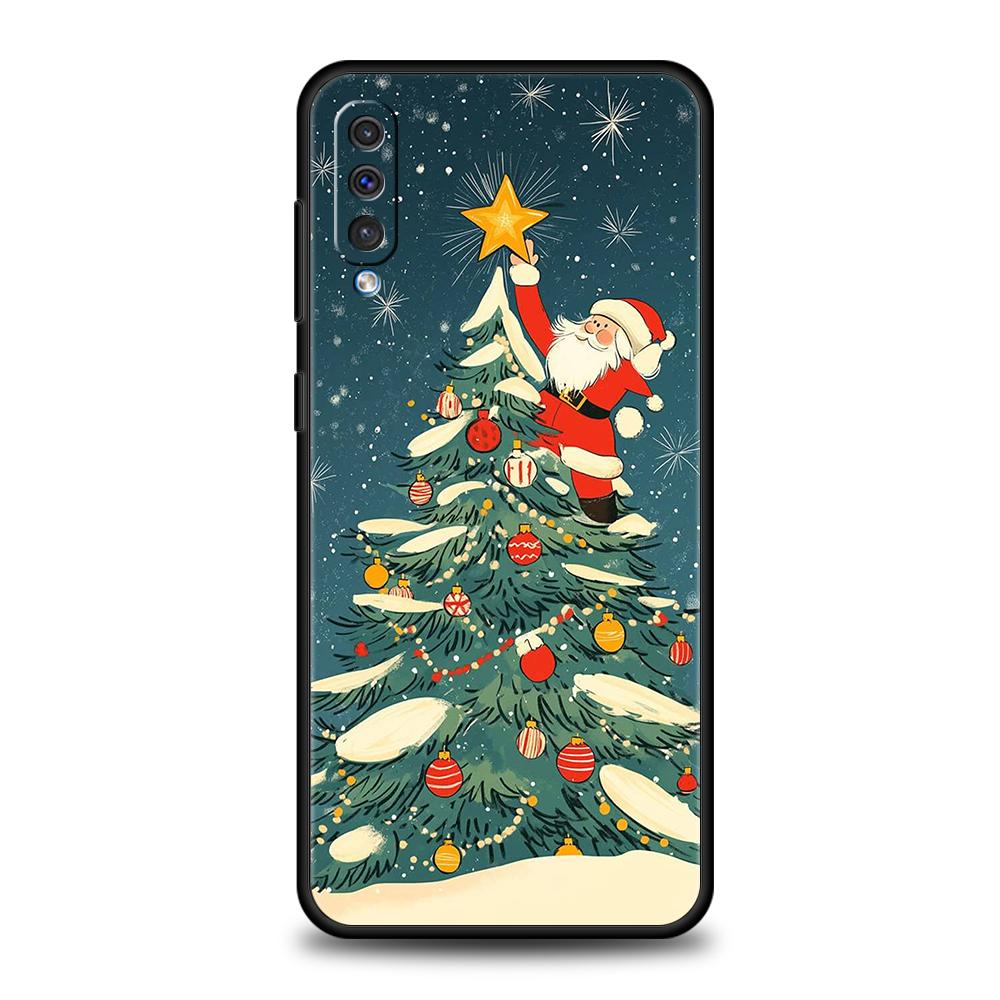 Christmas Christmas Tree Phone Case for Samsung Galaxy A54 A42 A34 A24 A22 A16 A14 A12 A02 A03 A70 A50 A40 A30 5G Soft TPU Shell