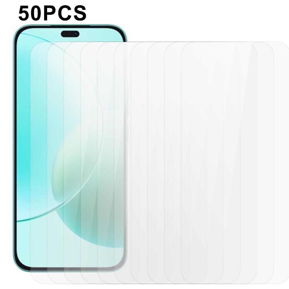 50Pcs Screen Protector for Honor 400 Lite Full Glue Tempered Glass Clear Screen Film