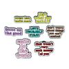 Personalized Colorful English Letter Brooch Fashion Clothing or Backpack Accessory