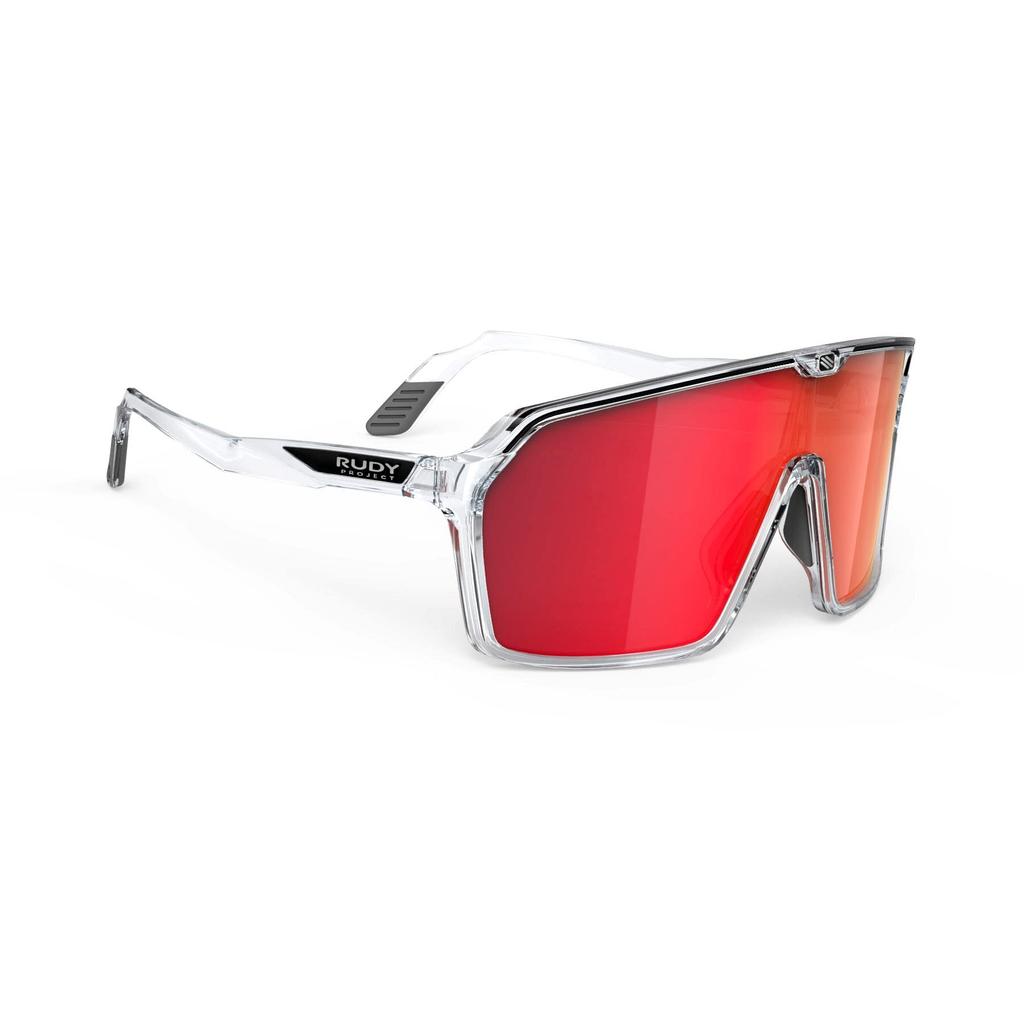 Spinshield Lens 147mm [RUDYPROJECT] Sunglasses, Crystal/Multi-Laser Red, Width