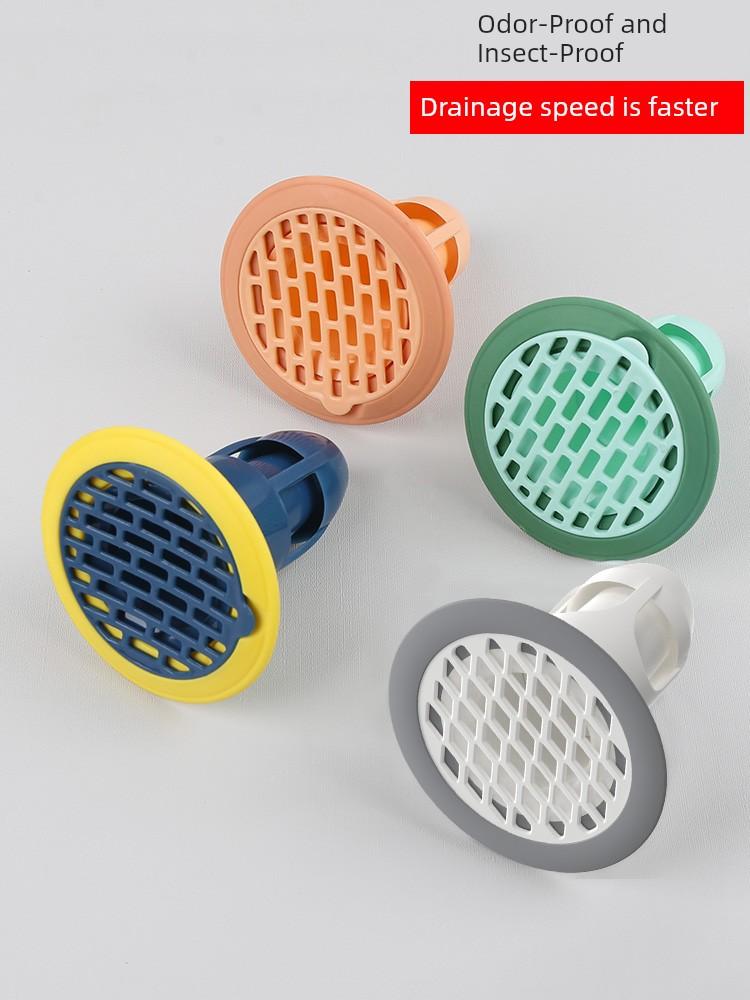Floor Drain Anti-Insect Sealing Cover, Anti-Odor Device for Bathroom Sewer, Silicone Mat To Prevent Odor and Blockages In Toilet