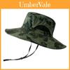 Camouflage Fishermans Hat Summer Outdoor Sun Protection With Wide Brim For Men