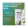 3X PERSPI-GUARD Spray Anti-transpirant Anti-transpirant, 50 ml / 1.7 fl oz