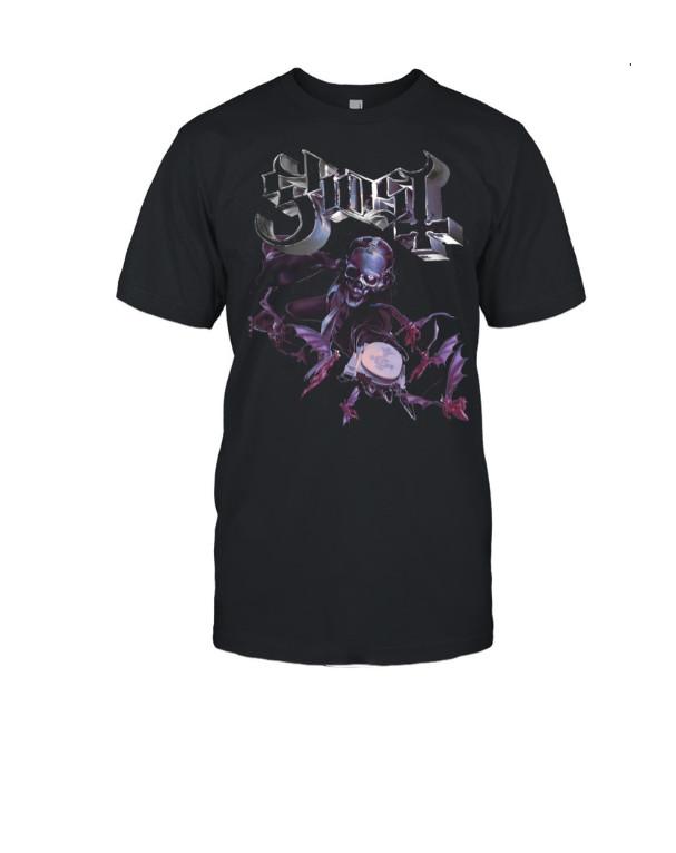 Philadelphia 2025 Metal Tee – Ghost Skeletour Unisex Band T-Shirt