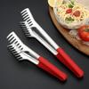 304 Stainless Steel Kitchen Tongs: Food, Pasta, BBQ, Spaghetti, Bread, Vegetables
