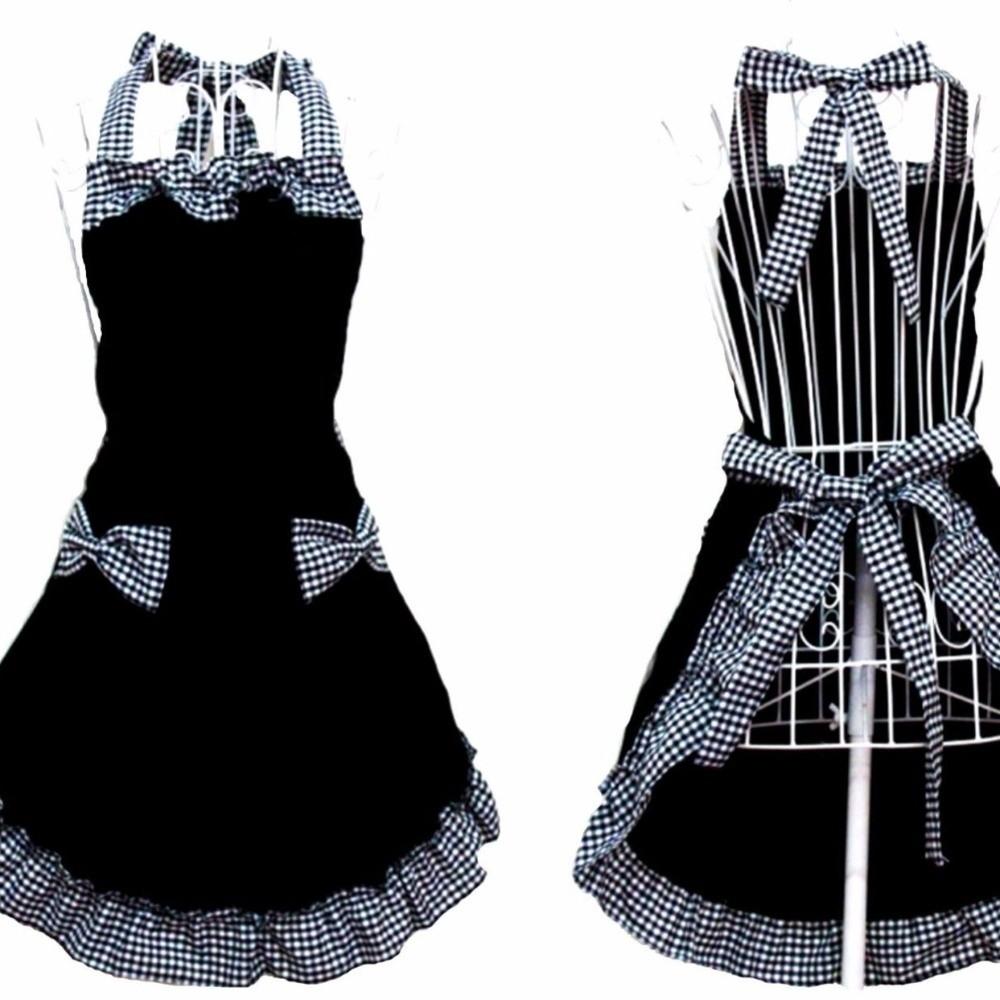 Adjustable Florist Apron Flirty Vintage Lady Sleeveless Apron  Mothers Day Gift