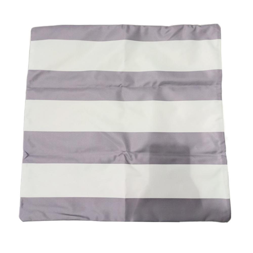 Waterproof Pillow Cover Striped Pillow Case Colorful Outdoor Cushion Cover Sofa