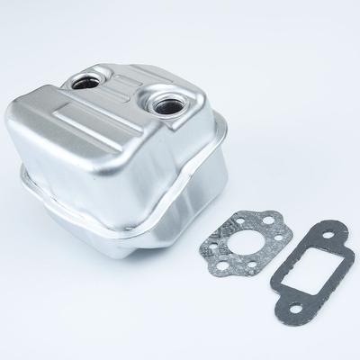 Exhaust Muffler Assembly Compatible with Multiple Chainsaw Models Including OEM 1139 140 Complete with Necessary Fasteners