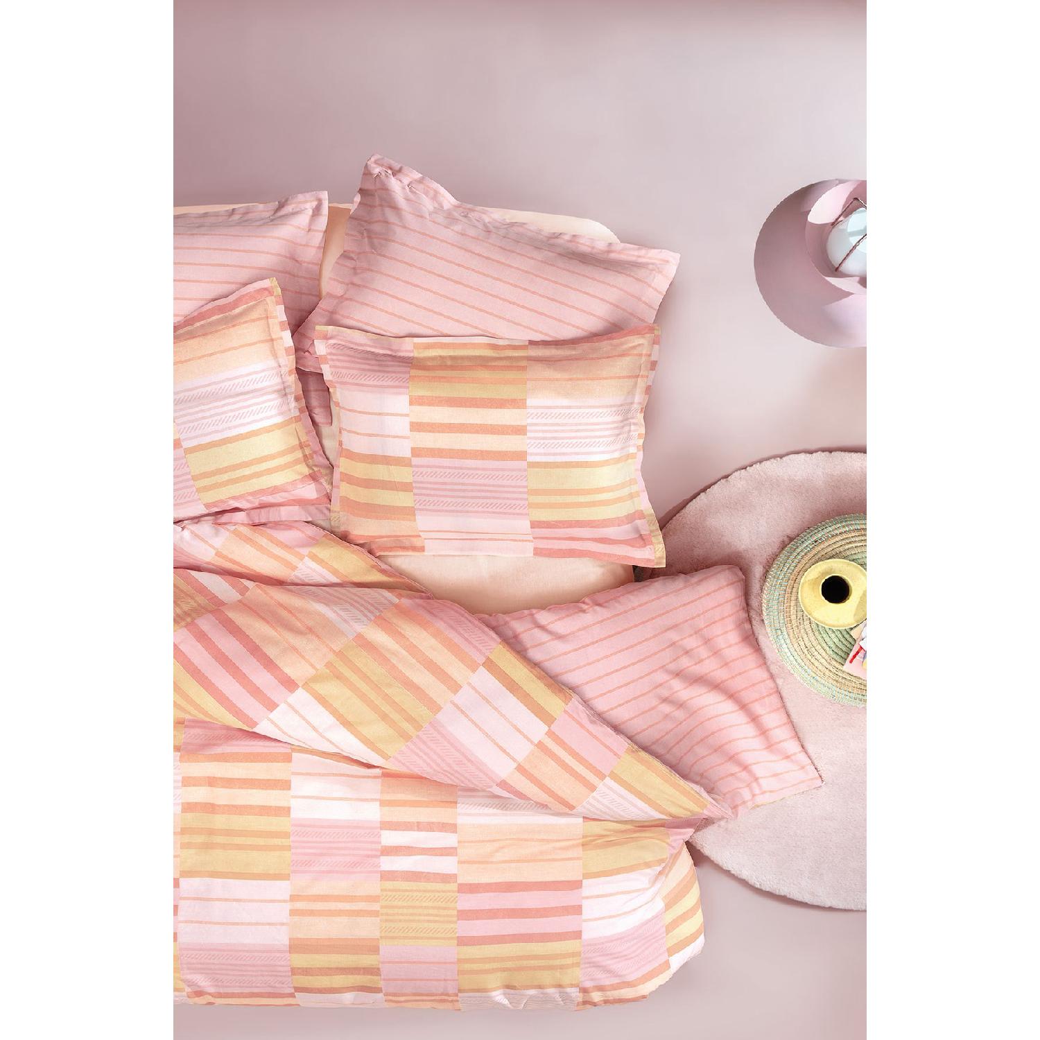 

Avril Double Ranforce Duvet Cover Set - Powder розовый