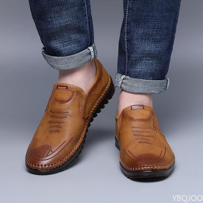 Herren-Freizeitschuhe für Frühling und Herbst mit weichen Sohlen, trendig, atmungsaktiv, leicht, einfach, bequem, für den täglichen Gebrauch, rutschfest