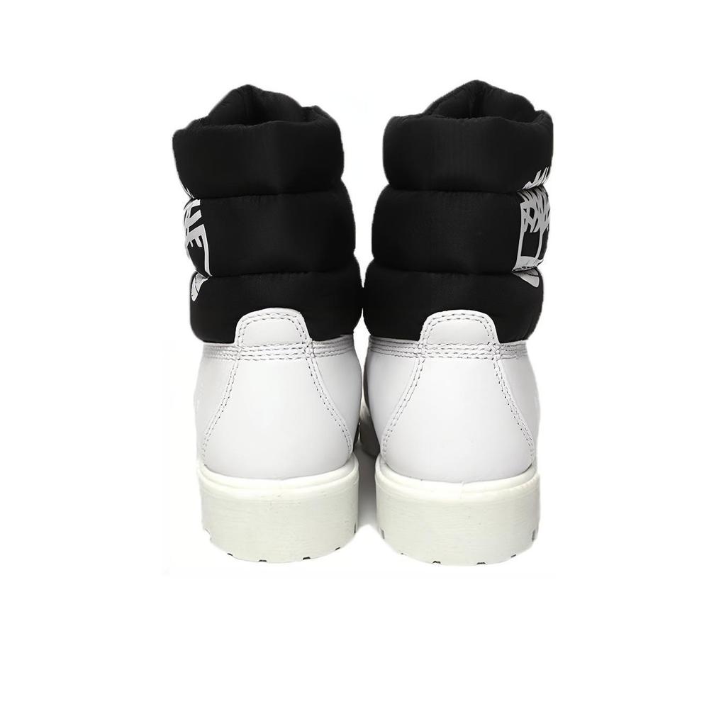 Timberland Breathable Warm Round Toe Lightweight High Top Outdoor Boots Men boots White Black A2BZZ