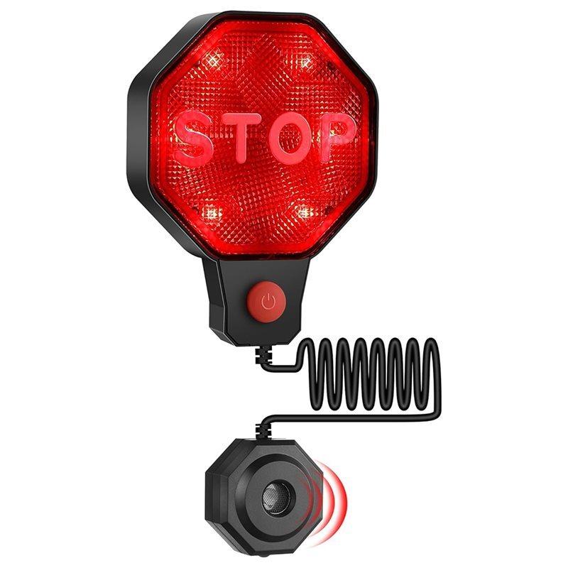 A59Z-Parking Assistance Sensor With Dual Power Supply, Adjustable Garage Parking Sensor Aid Featuring LED Indication Option EU P Black Red EU Plug