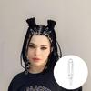 15 Stück Haarspangen Haarclips Legierung Sicherheitsnadelform Haarspangen Barrettes Goth Haarspangen Set Friseurwerkzeug Haaraccessoires