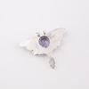 Natural Iolite Gemstone 925 Sterling Silver Jewelry Butterfly Pendant For Her CP-31-14