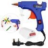 UK Plug 20W Mini Hot Glue Gun with Glue Sticks Rapid Preheating for Melting Glue Ideal for DIY Art Projects and Home Repairs
