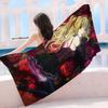 Misa D-Death N-Note Cross Microfiber Printed Beach Towel Mountain Climbing Yoga Beach Swimming Running Absorbent Soft Towel
