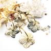 Women Earrings Balck Natural Shell Ear Rings Ornament Jewelry for Party Birthday
