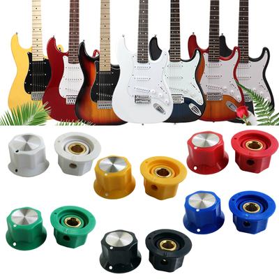 Multi Color Replacement Knob for Guitar Effect Pedals 25x14.5mm Easy Installation Guitar Effector Knob Potentiometer